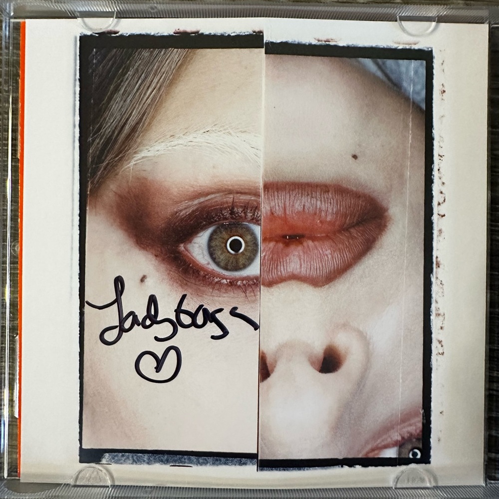 Lady Gaga MAYHEM 002 Gray CD with Exclusive Cover and Exclusive Track (SIGNED)
